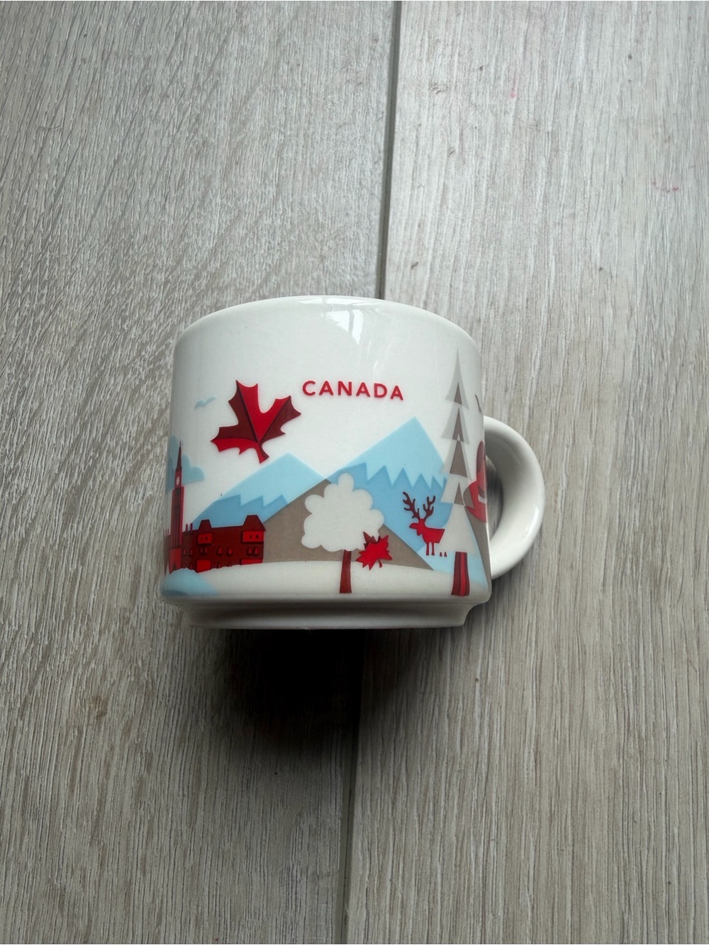 Starbucks Small Collectible Canada Ceramic Mug